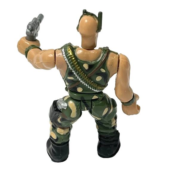 Chap Mei Military Soldiers Tactical Force 4 Men Figures w/ 3 Weapons Set - Picture 8 of 13